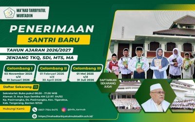 PENERIMAAN SANTRI BARU 2025